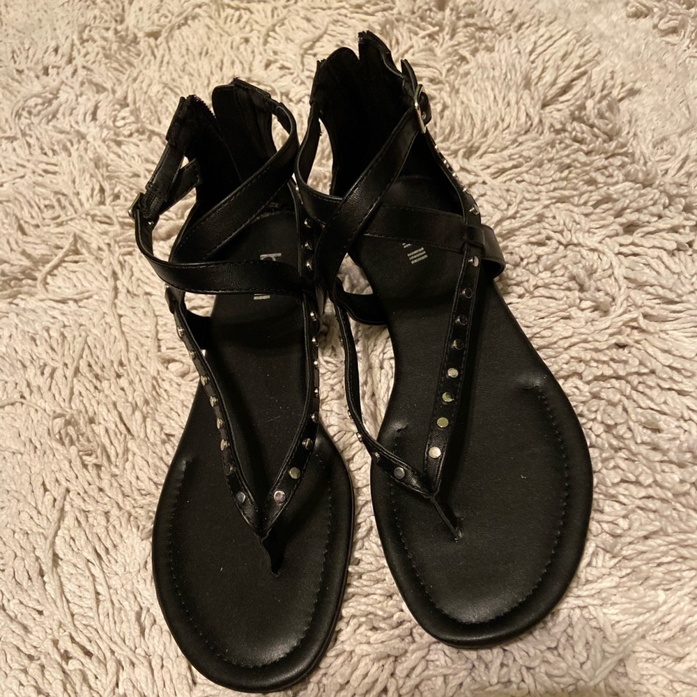 Black sandals